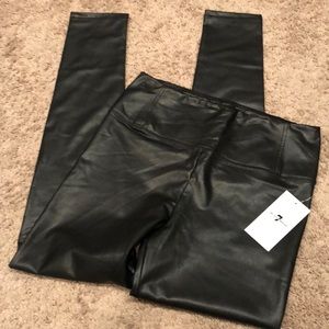 7 For All Mankind Faux Leather Leggings